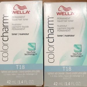 2 Wella toner T18